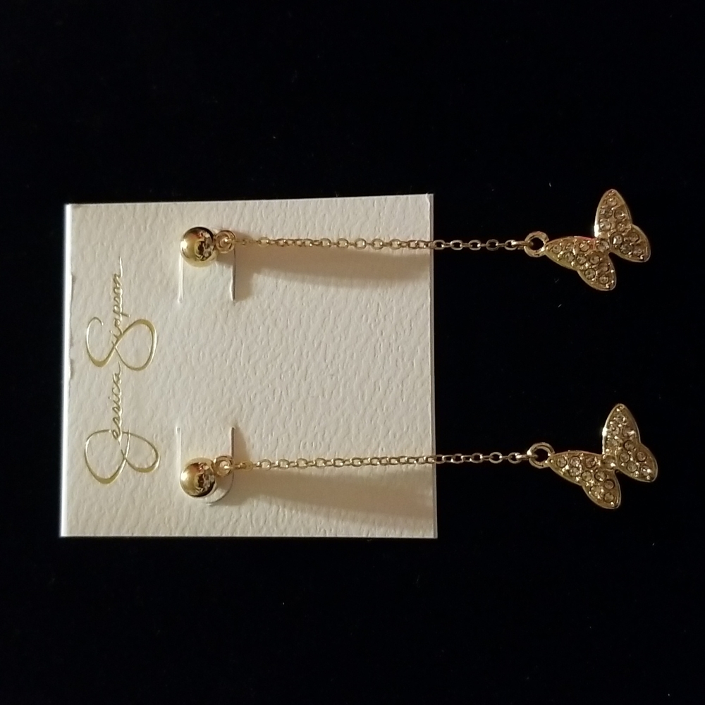 🦋 Dangling Crystal Butterfly 🦋